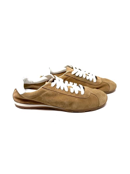 Sneaker donna in camoscio IL LACCIO | MUSLYCAMOSCIOBISCOTTO